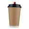 생물 분해 가능 음주 PLA 코팅 재활용할 수 있는 중벽 종이 커피컵