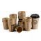 종이컵 커피 일회용 4 온스 내지 20 온스 맞춘 주문 제작된 벽 스타일 중량 물질 식자재원산지정보 유형 색상