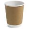 갈색인 컵을 코팅하는 14Oz 뜨거운 커피 일회용 컵을 출력하는 중벽 PE