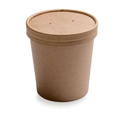 뜨거운 음료를 위한 처분할 수 있는 Flexo 인쇄 퇴비화 종이 커피 컵