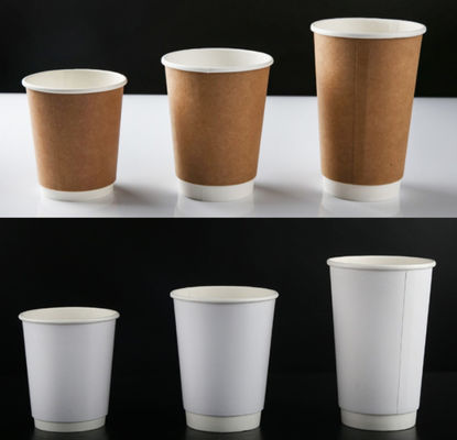 테이크아웃식음식 포장 일회용 종이는 인쇄된 종이 커피컵 관습을 잔 모양으로 만듭니다