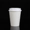 PE 코팅 커피 일회용 종이는 뜨거운 음주를 위한 Lid로 잔 모양으로 만듭니다